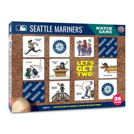 YouTheFan - Seattle Mariners Licensed Memory Match Game - Multicolor