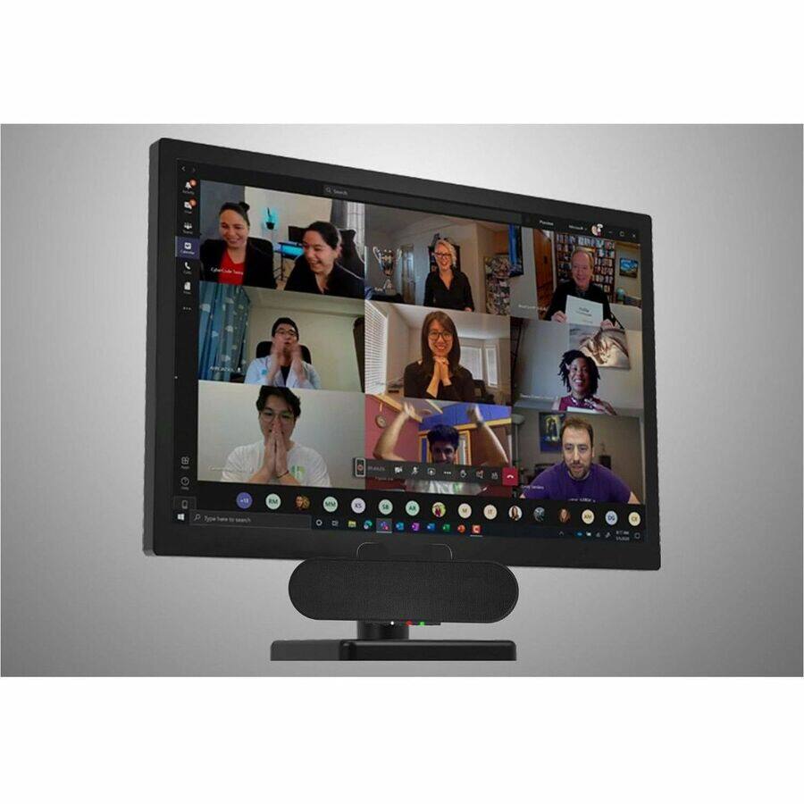 The text on the image appears to be part of a video conferencing interface. Here is the corrected and grouped text:

- "ENEV 5"
- "Soe s as A"

The rest of the text seems to be part of the video conferencing software interface, which includes options like "Participants," "Chat," "Share Screen," and other typical video call features.