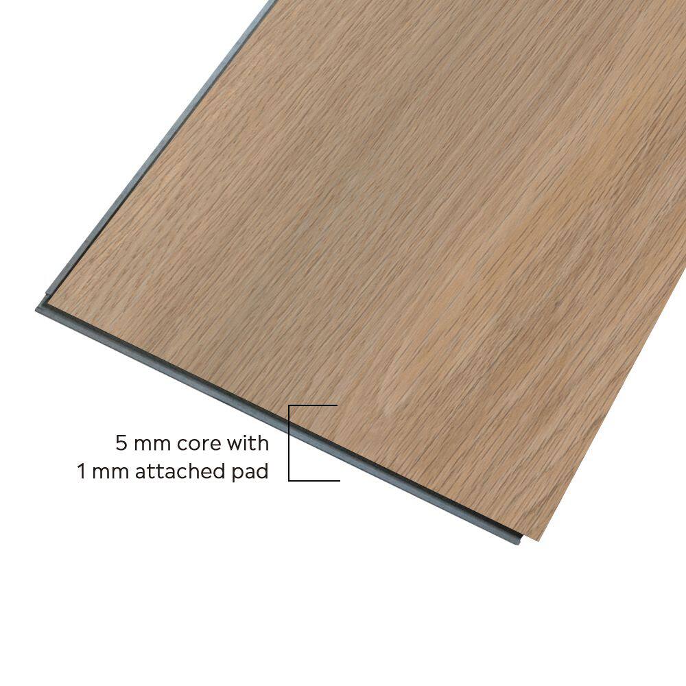 5 mm core with 1 mm attached pad