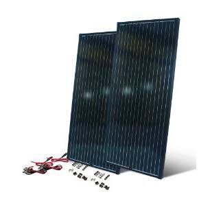 Alt View 2. Nature Power - 165 Watt Solar Monocrystaline Panel Kit with 2 x Panels.