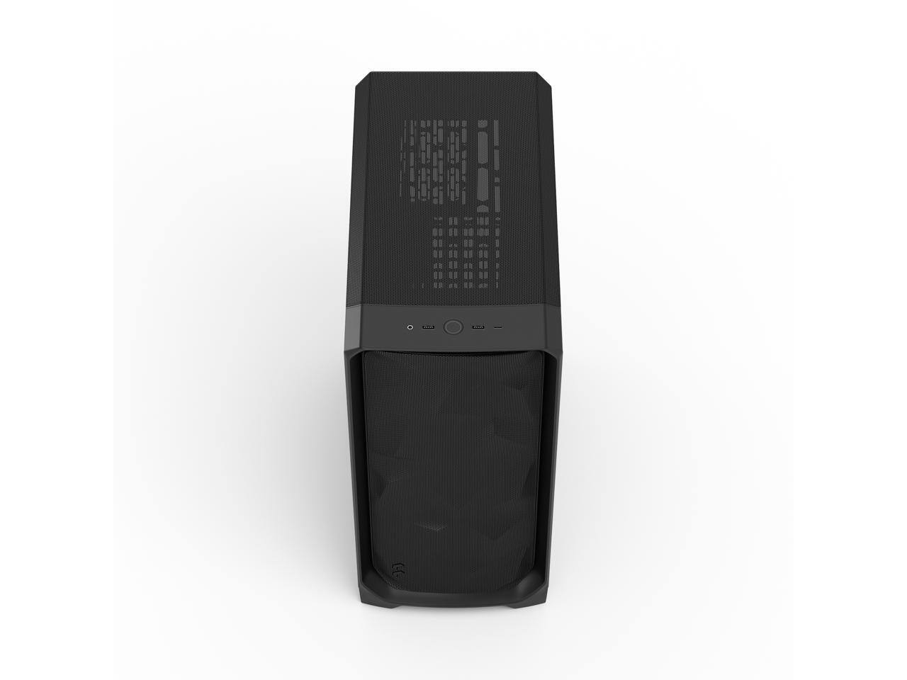 Alt View 4. Fractal Design - Computer Case Meshify 3 - Black.