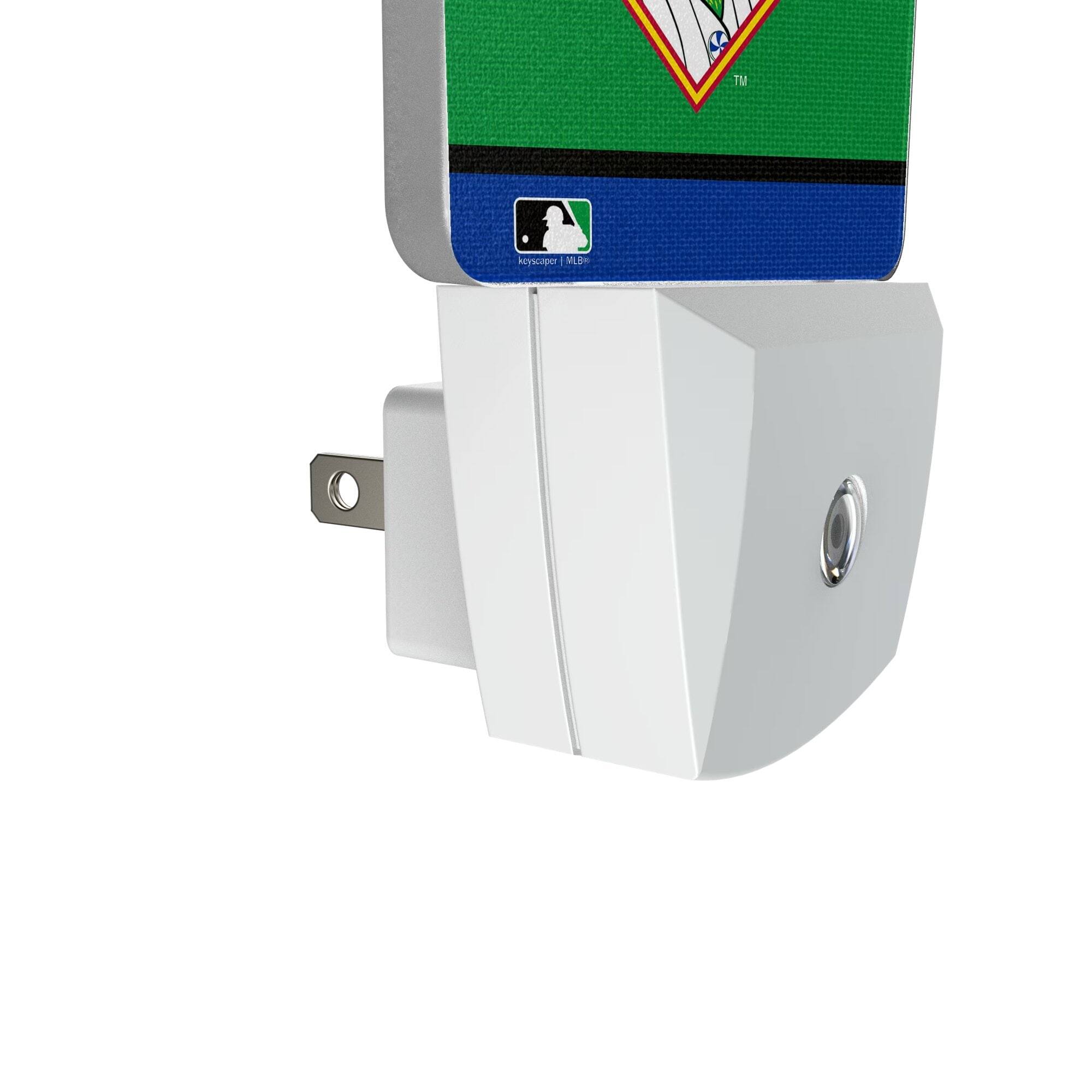 Alt View 2. Keyscaper - Chicago White Sox Stripe Mascot Nightlight 2-Pack - Multicolor.