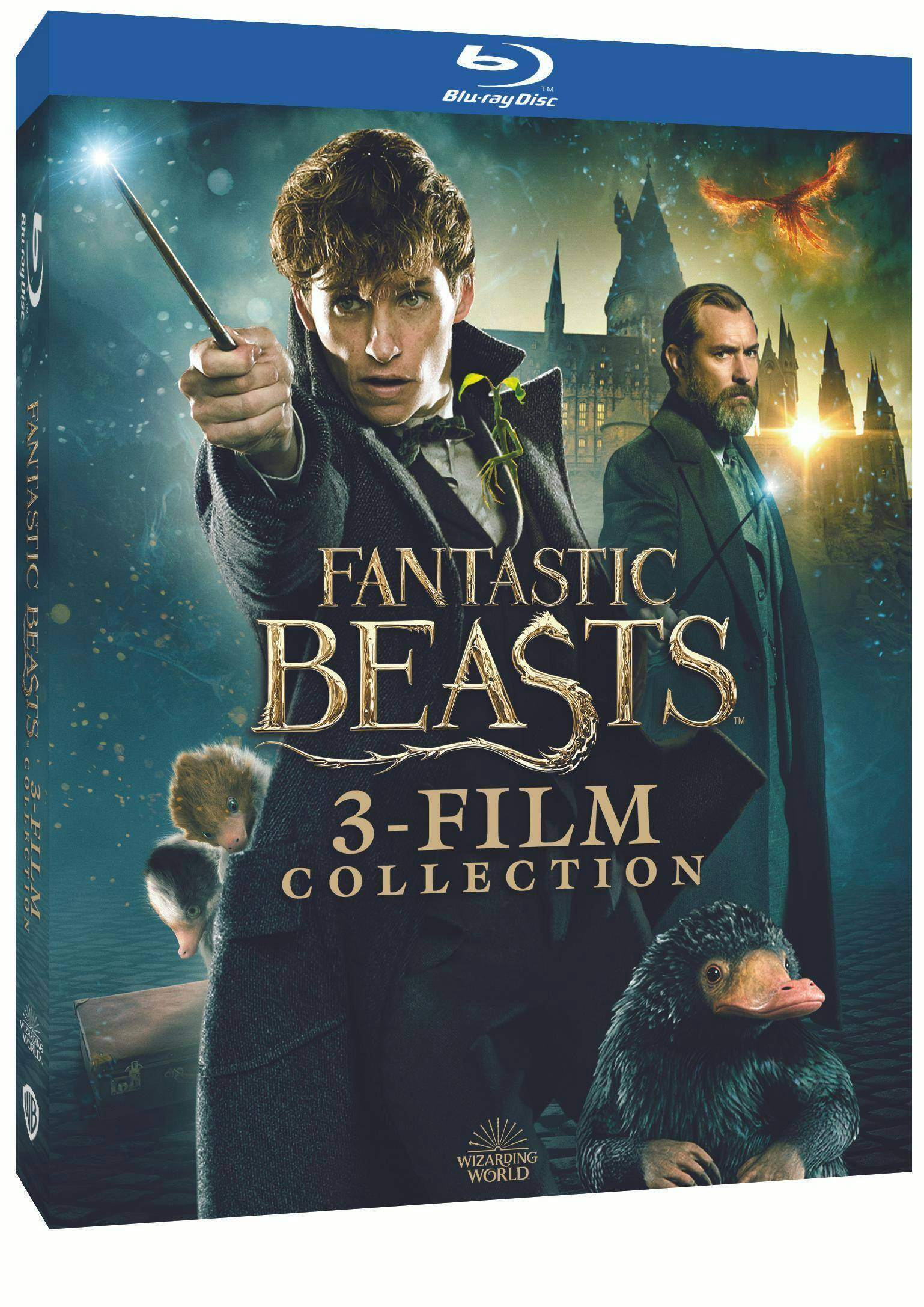 Angle. Fantastic Beasts 3-Film Collection (Box Set) [Blu-ray].