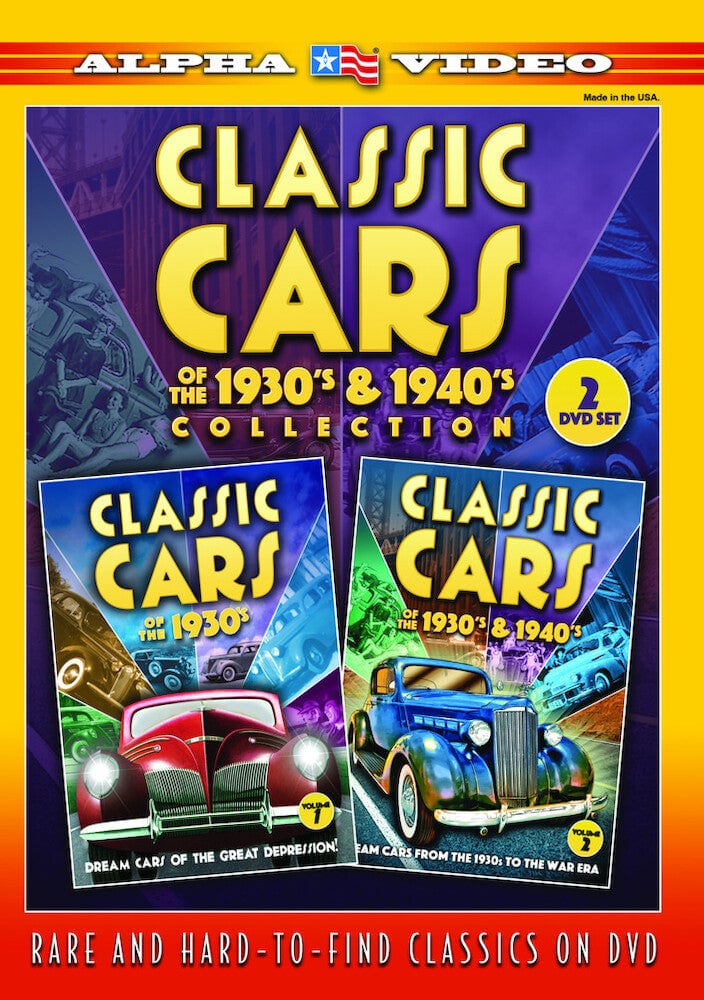 Classic Cars of the '30s and '40s Collection (2-DVD)- DVD