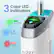 3 Color LED Indicators
Green 61-100%
Blue 30-60%
Red ≤30%