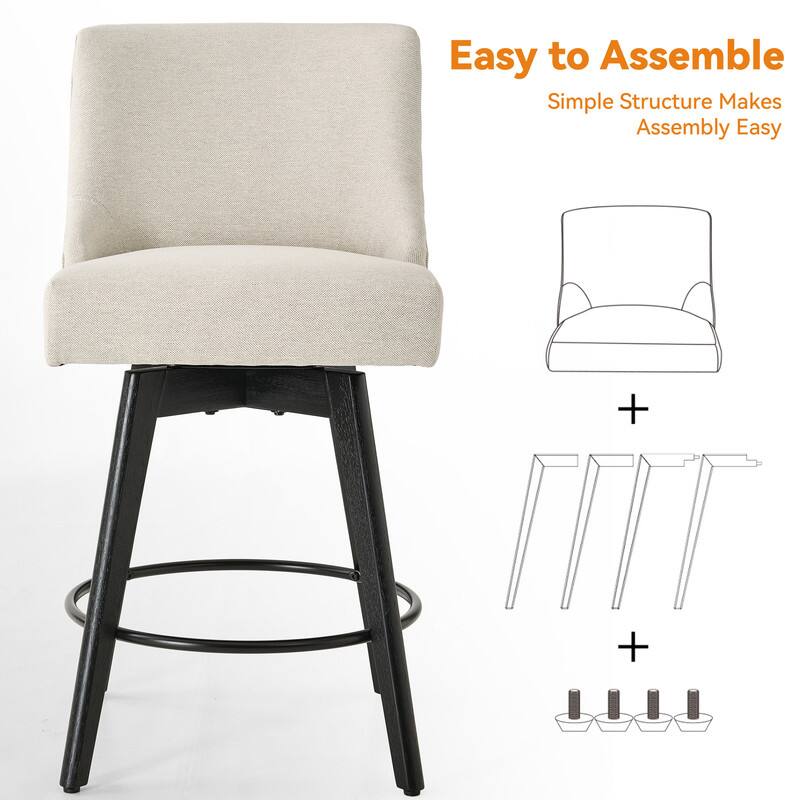 Easy to Assemble  
Simple Structure Makes Assembly Easy