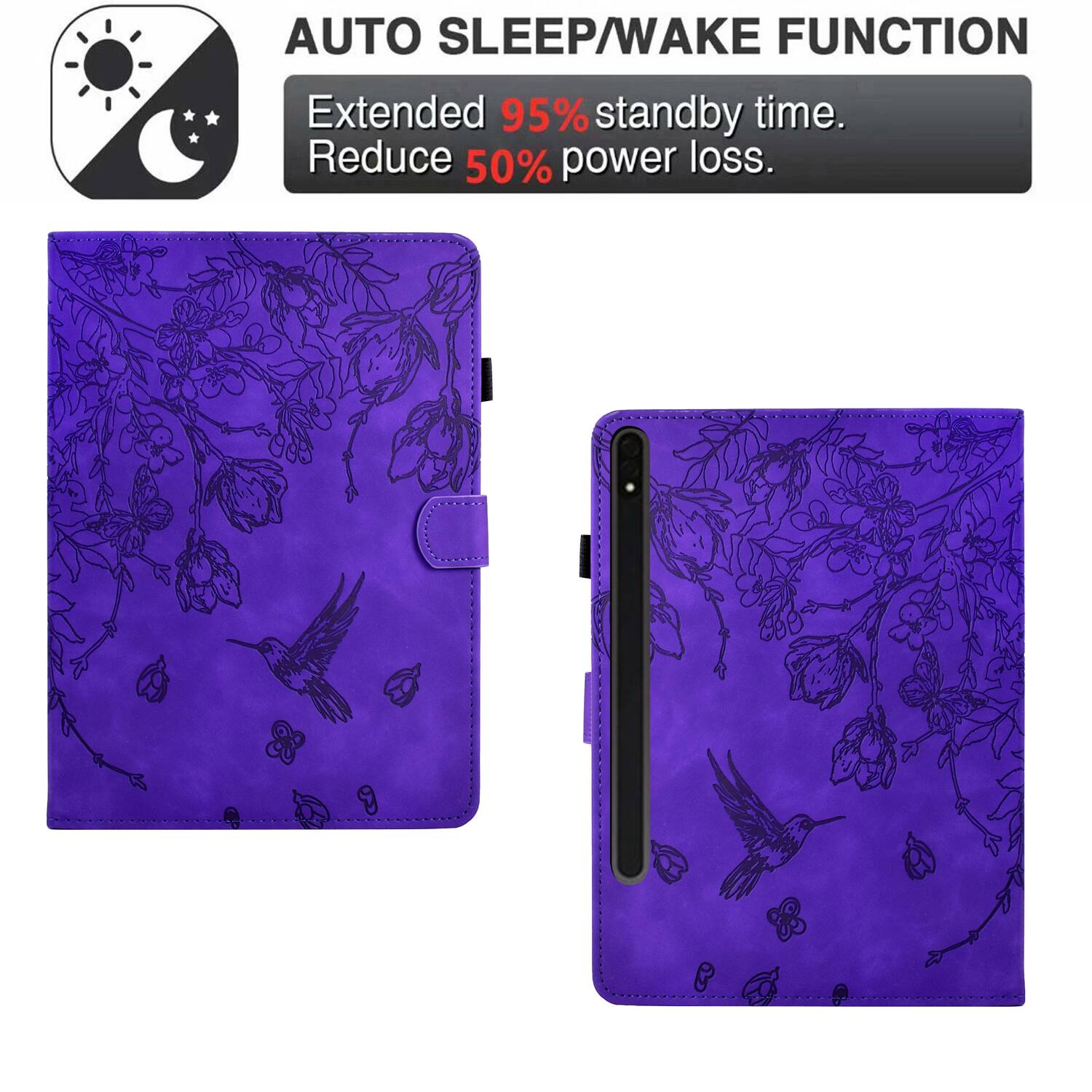 AUTO SLEEP/WAKE FUNCTION  
Extended 95% standby time.  
Reduce 50% power loss.