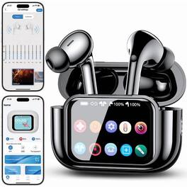 VEAT00L - Wireless Earbuds Bluetooth Headphones, Ear Buds with Touch Screen