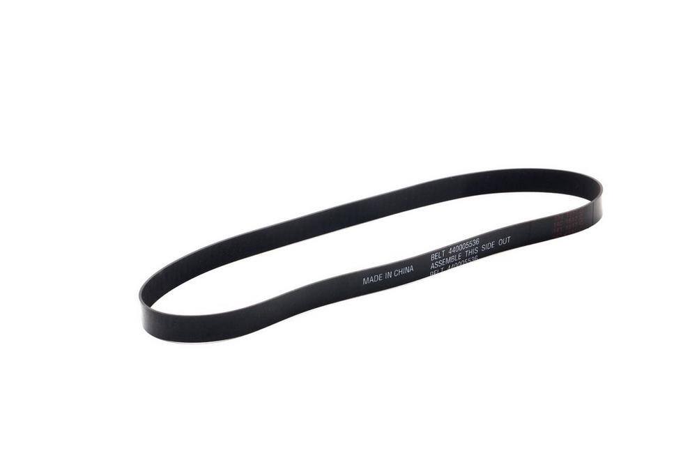 440005536  
BELT 440005536  
ASSEMBLE  
THIS SIDE OUT  
MADE IN CHINA