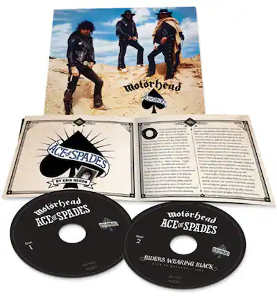 Motorhead
ACE of SPADES
BY KRIS NEEDS
Motorhead
ACE of SPADES
CD-SPAD
Disc 1
Motorhead
ACE of SPADES
Disc 2
Motorhead
ACE of SPADES
RIDERS WEARING BLACK
LIVE IN BETHLEHEM - 1984
