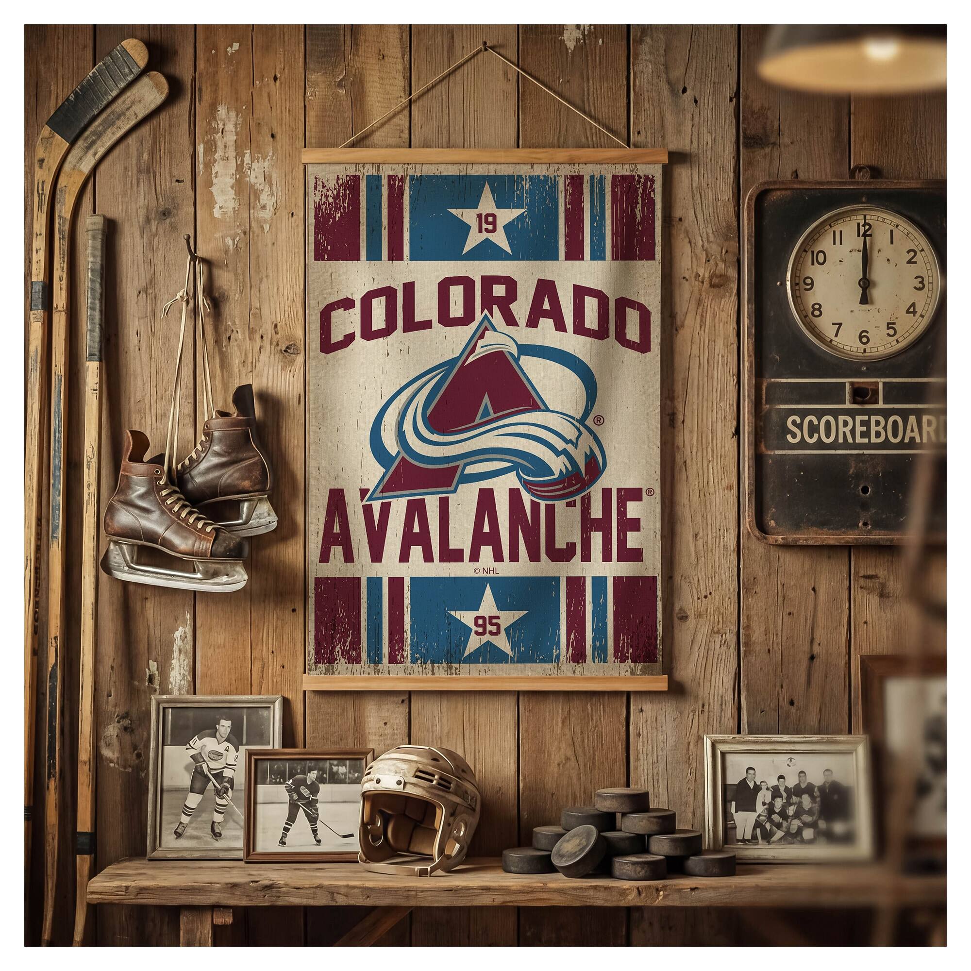 19 COLORADO AVALANCHE 95  
SCOREBOARD  
NHL