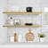 Alt View 1. Sorbus - 2 Pack (35"x9") Sorbus Floating Wall Shelves for Bedroom, Decor, Kitchen, Living Room - for Trophies, Frames, Bookshelf - Maple.