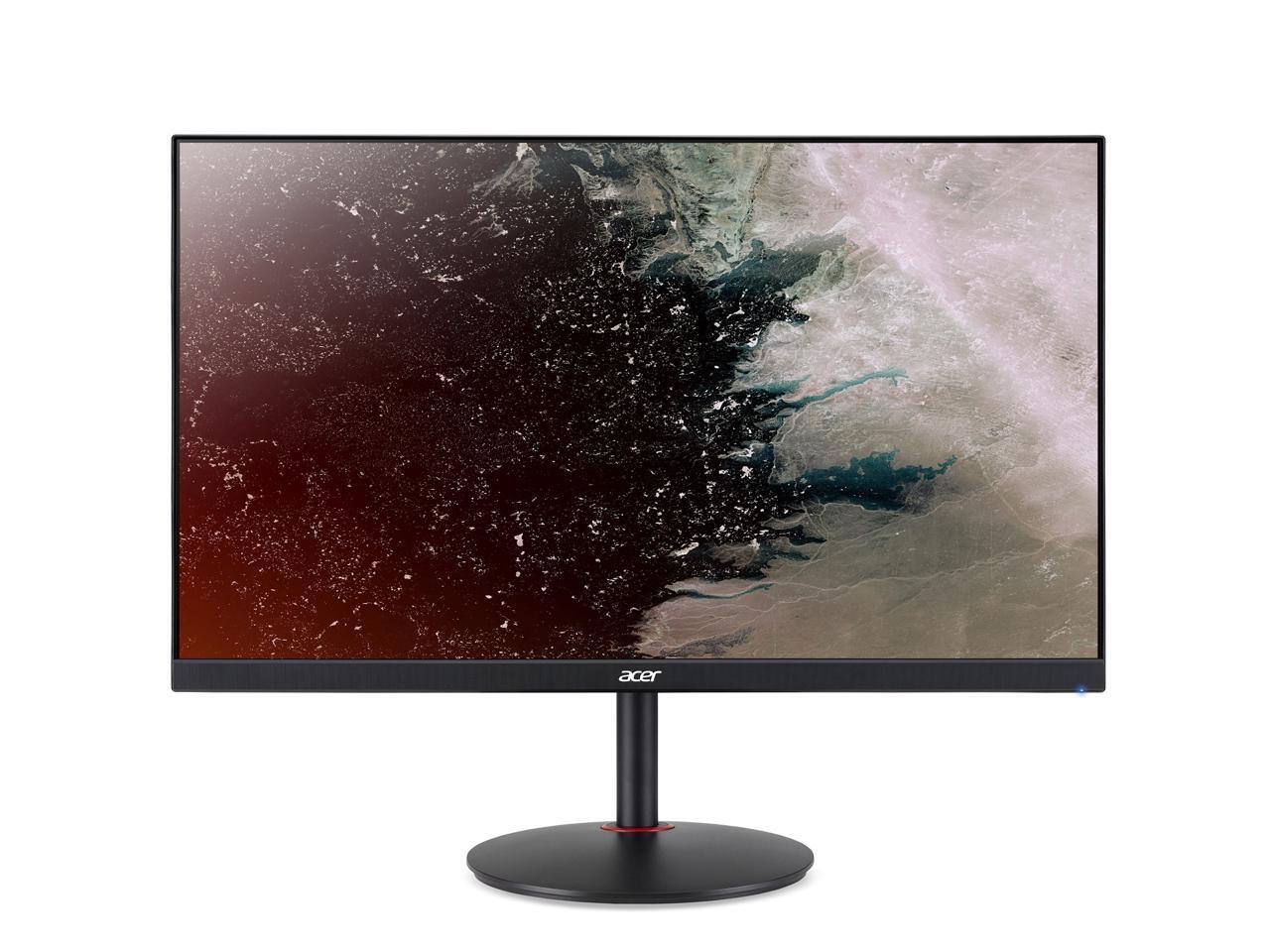 Alt View 5. Acer - Acer Nitro XV270U 27" WQHD IPS Gaming Monitor, AMD FreeSync Premium, 400Hz, 0.5ms, 90% DCI-P3, 2x2W Speakers.