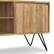 Alt View 6. Simpli Home - Hunter Solid Mango Wood 60 inch Wide Industrial TV Media Stand For TVs up to 65 inches - Natural.
