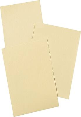 Front. Pacon - Cream Drawing Paper, Economy Weight, 12" x 18", 500 Sheets/Ream - Manila.