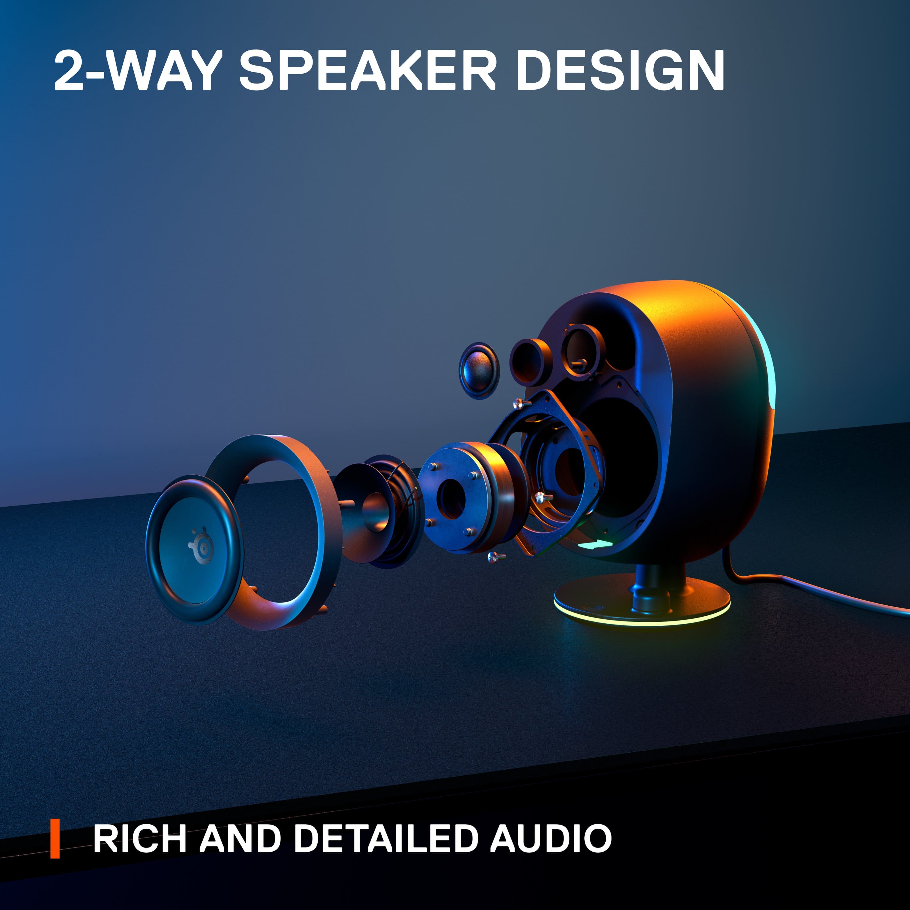 2-WAY SPEAKER DESIGN: RICH AND DETAILED AUDIO
