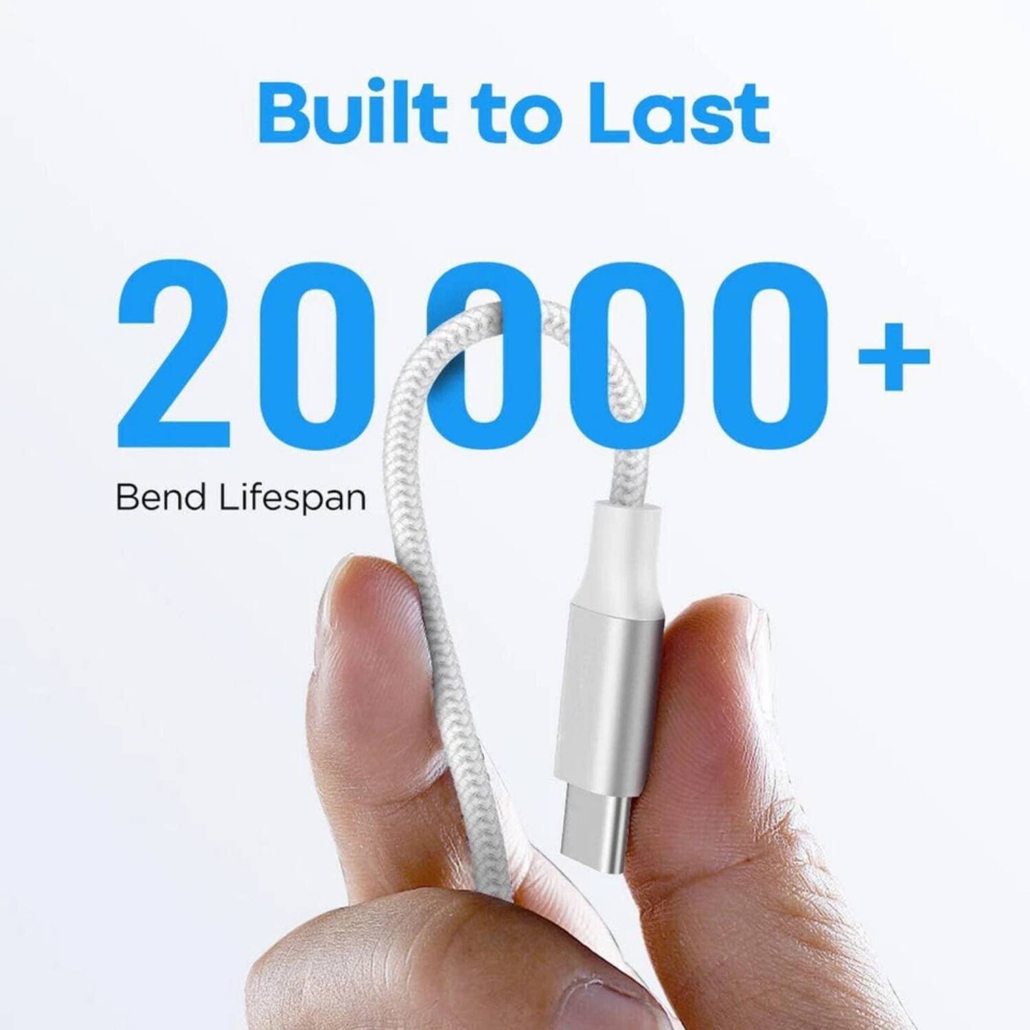 Built to Last  
20000 +  
Bend Lifespan