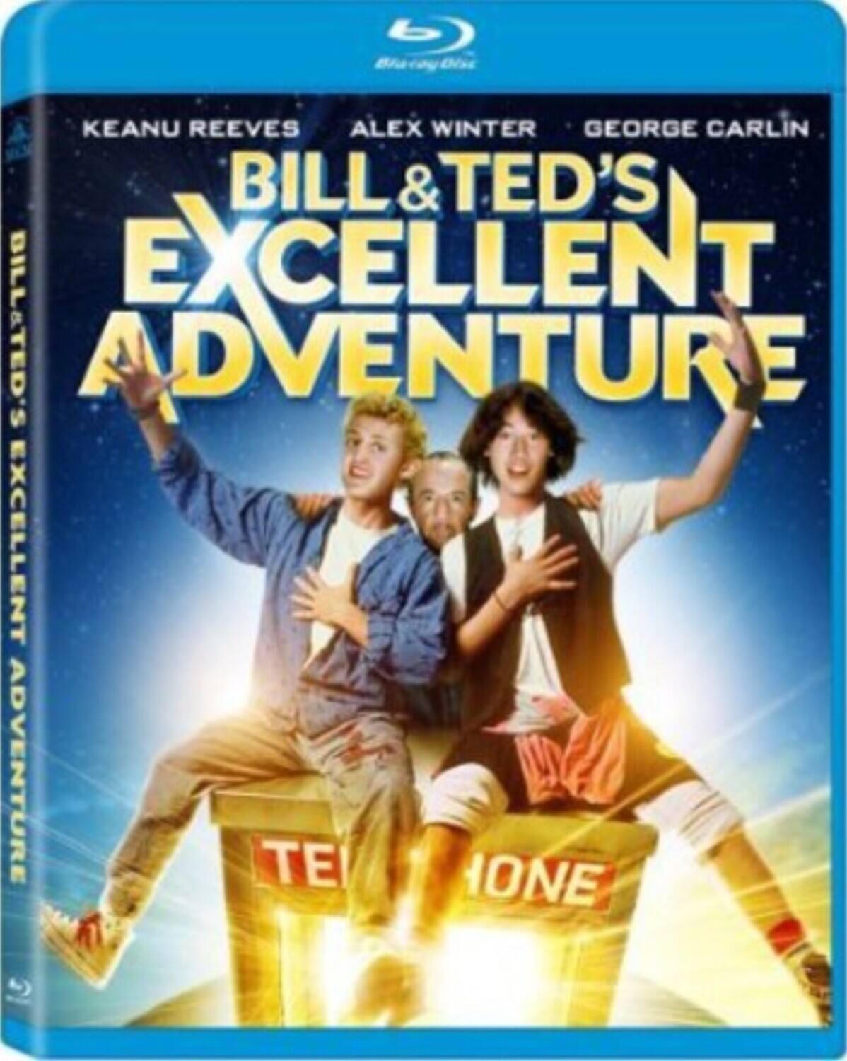 Front. Bill & Ted's Excellent Adventure   - BLU-RAY.