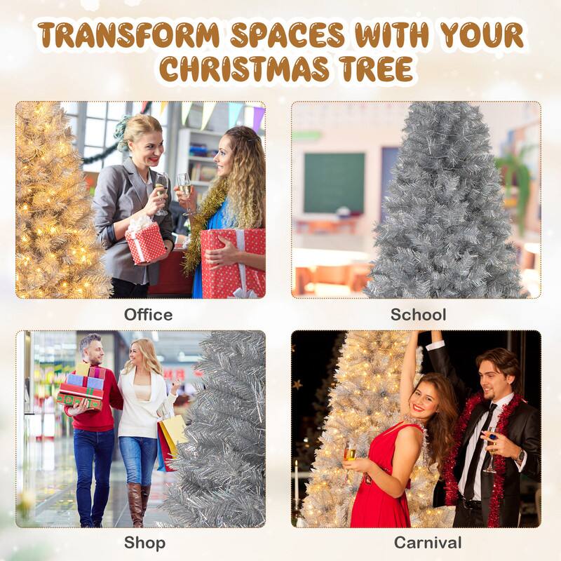 TRANSFORM SPACES WITH YOUR CHRISTMAS TREE

Office
School
Shop
Carnival