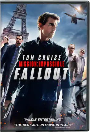 Front. Mission: Impossible 6: Fallout - DVD.