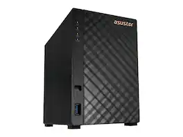Asustor - AS1202T Drivestor 2 Gen 2 ,2 Bay NAS, Quad-Core 1.7GHz CPU, 2.5GbE Port, 1GB DDR4, Three USB 3.0 (Diskless)