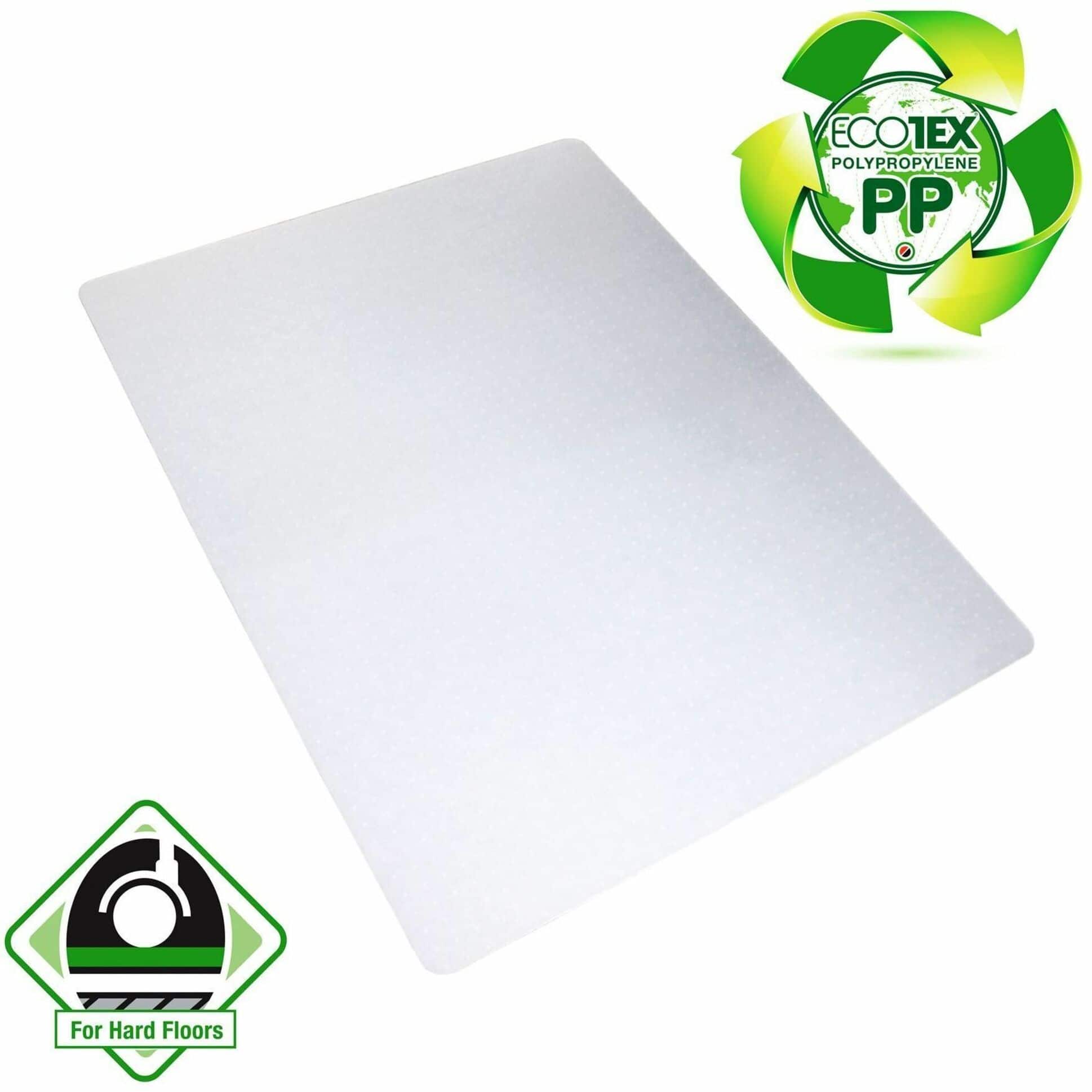 Alt View 16. Floortex - Cleartex Polypropylene Rectangular Chair Mat for Carpets - 29'' x 46'' - Translucent.