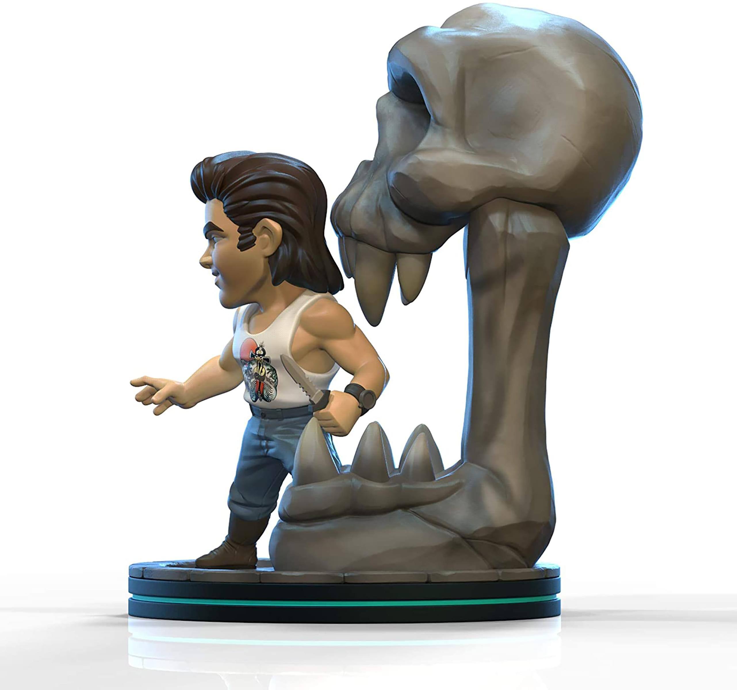 Alt View 10. Quantum Mechanix - Big Trouble in Little China Jack Burton 5-Inch Q-Fig Elite - Grey.