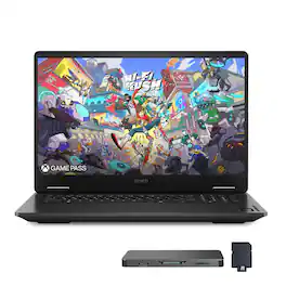 HP - OMEN 17.3" QHD Gaming Laptop,Ryzen AI 7 350,32GB RAM,1TB SSD+1TB Dock Set,GeForce RTX 5070,Backlit,Win 11 Pro - Black