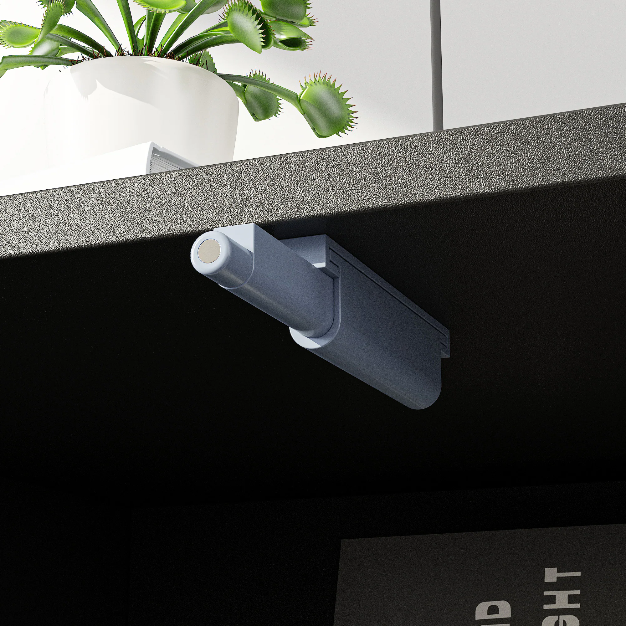 Alt View 2. Famapy - Modern Long TV Stand with 3D Textured Doors Large Storage — 78.7” Art-Inspired Entertainment Center for Living Room - Black.