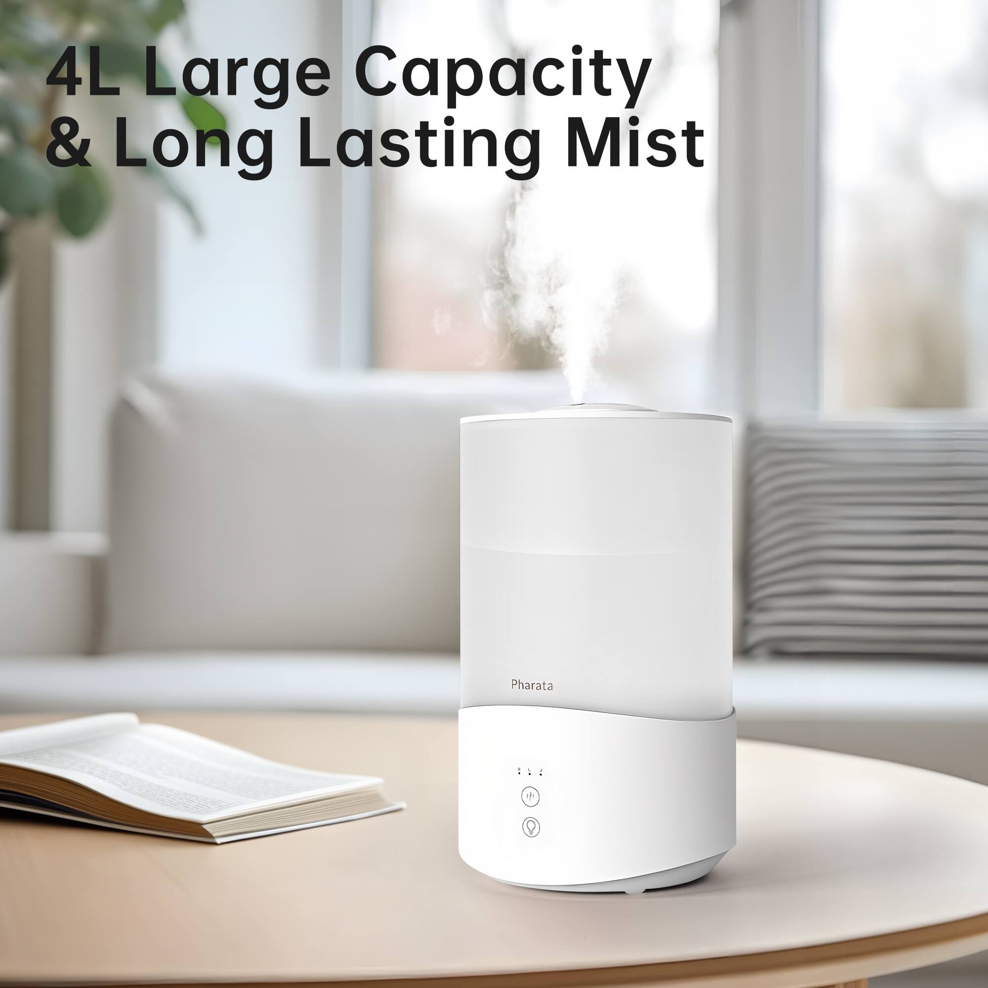 4L Large Capacity & Long Lasting Mist