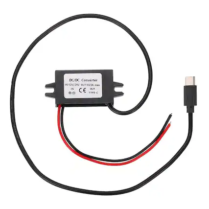 DC/DC Converter
IN: 12V/24V
OUT: 5V3A max
IN
OUT
CE
TYPE-C