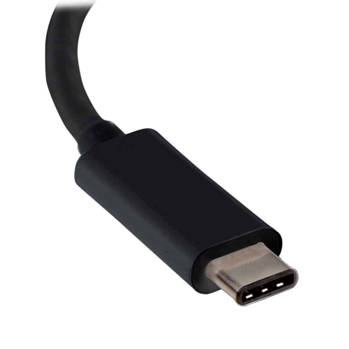 Alt View 5. StarTech.com - StarTech 24 Pin Male USB-C to 15 Pin VGA Female Adapter, Black.
