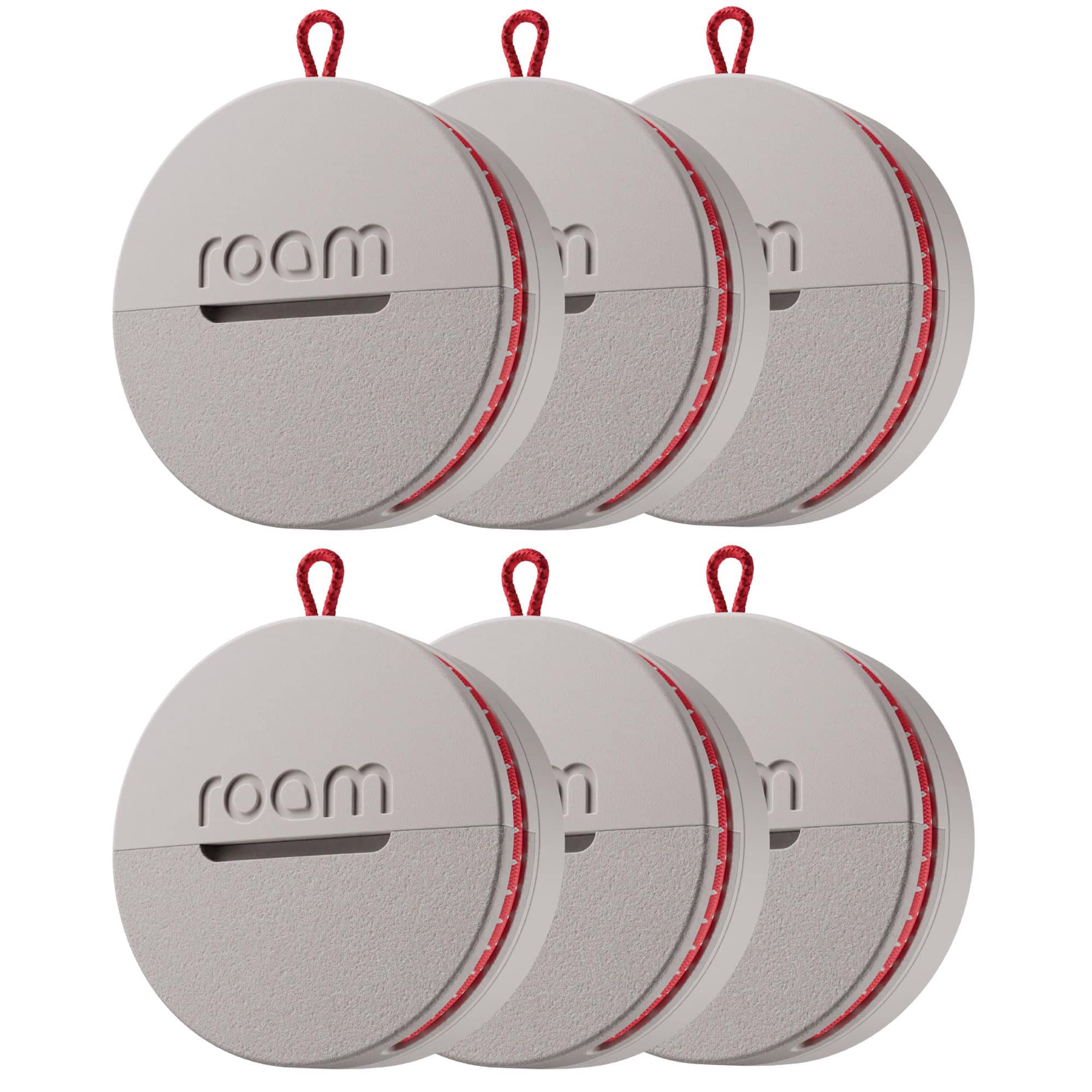 Roam smart tracker - – No Subscription, Waterproof | Apple & Android | 6-Pack, Grey - Gray price history on PriceWatchPro