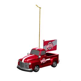 Evergreen Enterprises - Ohio State Buckeyes 3" Rally Truck Two-Piece Ornament Set - Multicolor