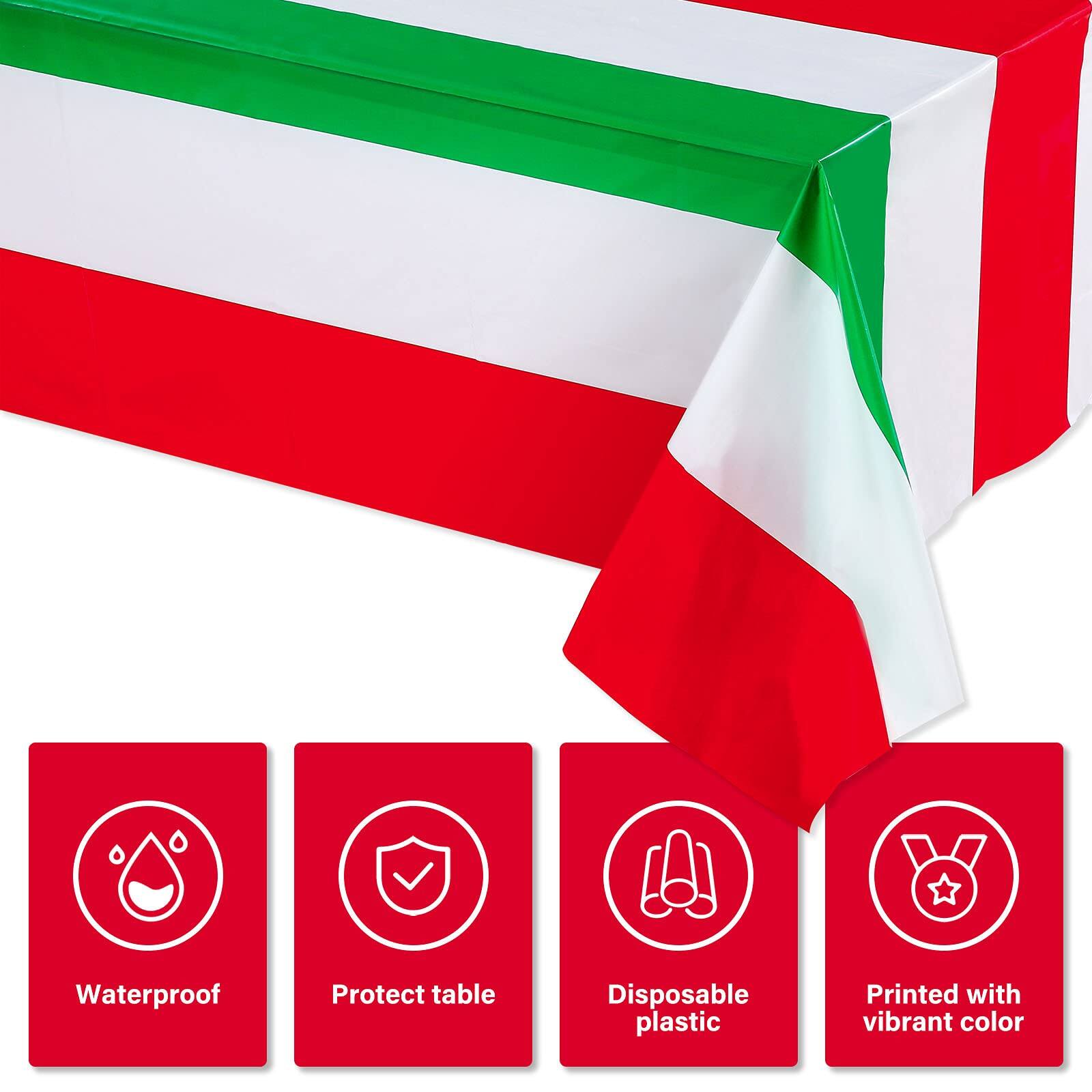 - Waterproof
- Protect table
- Disposable plastic
- Printed with vibrant color