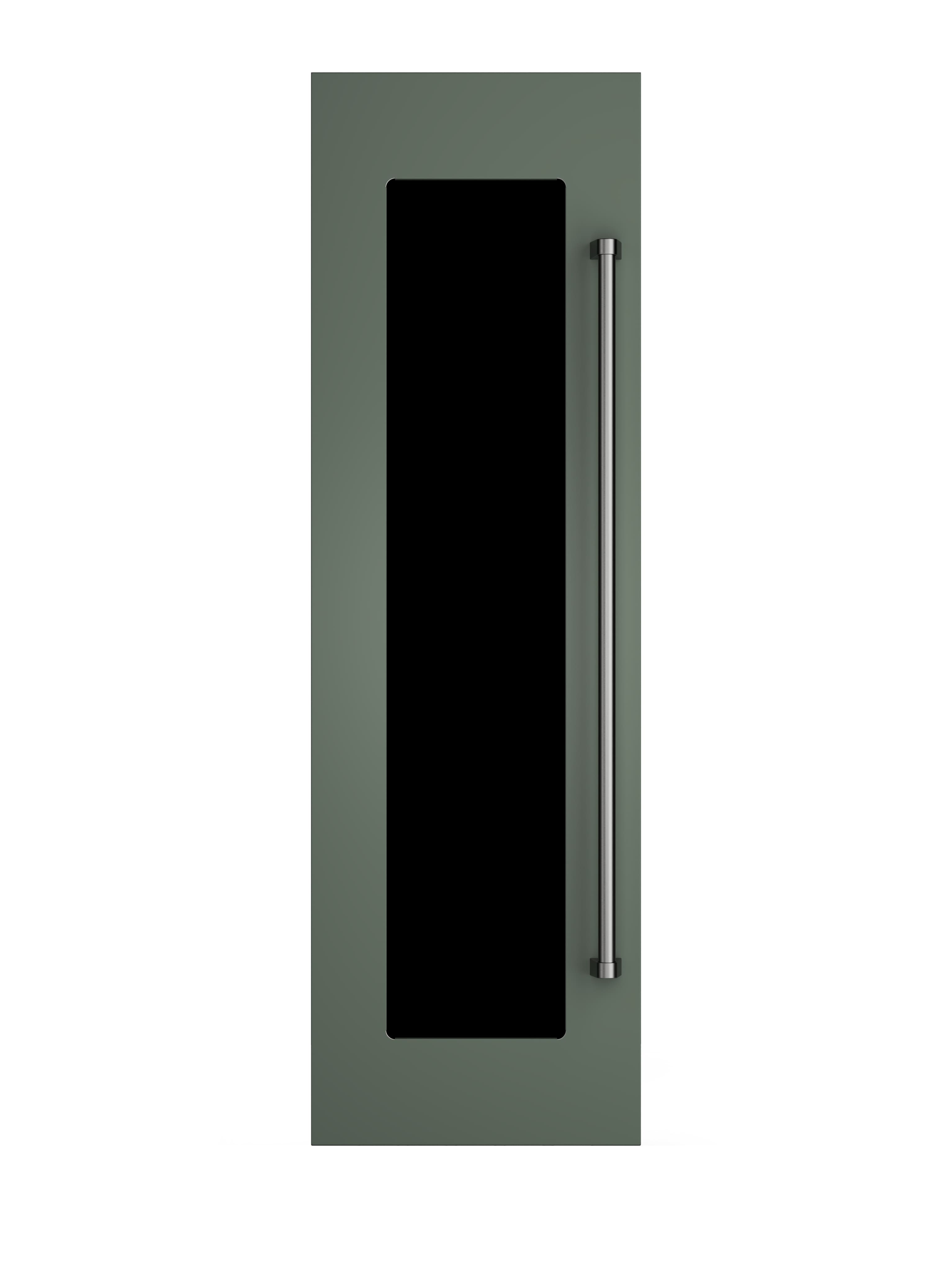 Front. Viking - 24"W. Integrated Wine Cooler Door Panel for Viking Model FDWCIC7240R - Eucalyptus Left Hinge - Eucalyptus.