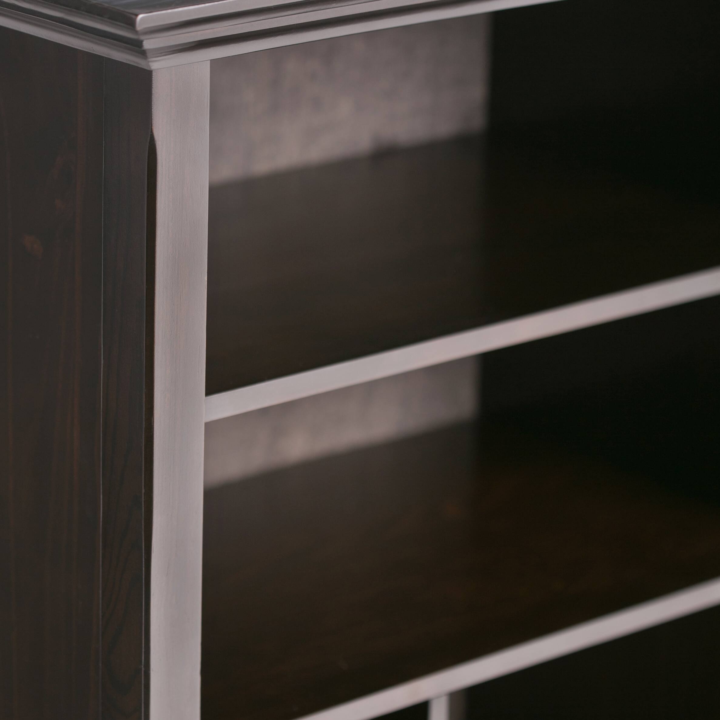 Alt View 15. Simpli Home - Amherst Multi Cube Bookcase and Storage Unit - Hickory Brown.