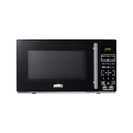 Summit Appliance - Compact Microwave with USB Ports and Allocator - Black