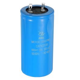 Unique Bargains - Motor Start Capacitor, 400uf 300V CD60 Starting Running Capacitor for AC/ Electric Motor