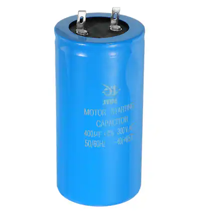 JYUP MOTOR STARTING CAPACITOR 400µF 2% 300V.AC 50/60Hz -40/+65°C