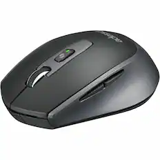 Front. Adesso - Adesso iMouse A40 - Optical - Wireless - 30 ft - Bluetooth/Radio Frequency - 2.40 GHz - USB - 2400 dpi - Scroll Wheel - Unknown.