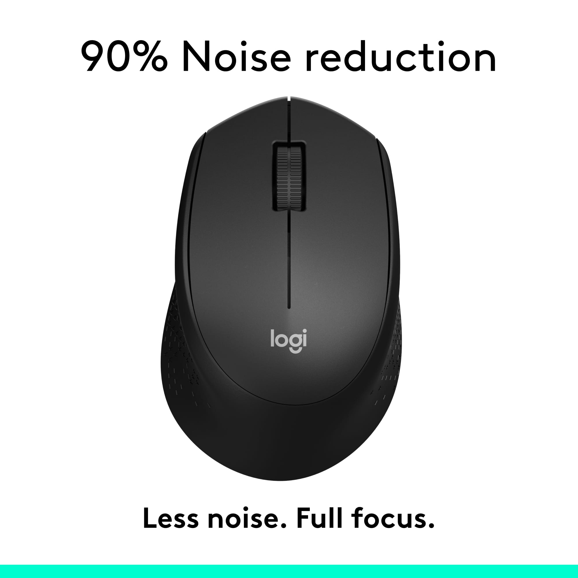 90% Noise Reduction Logi Less Noise. Full Focus.