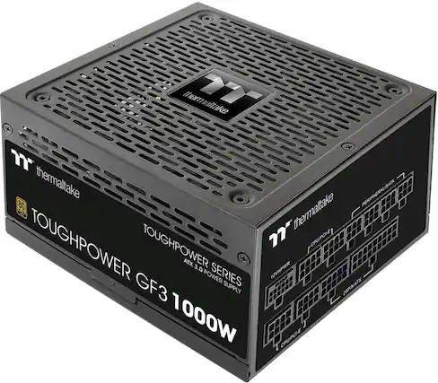 thermaltake Toughpower GF3 1000W ATX power supply series.