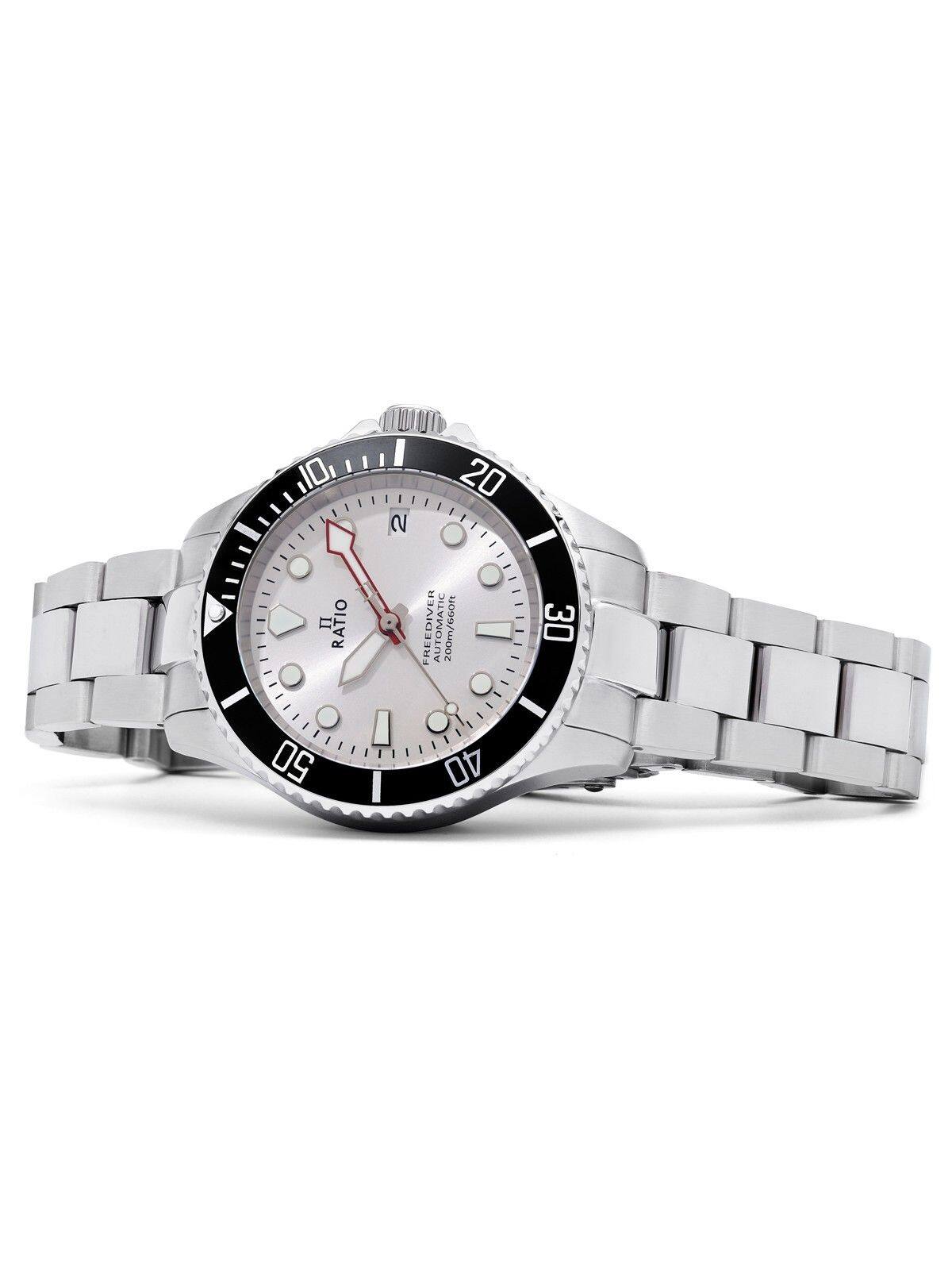 10 O RATIO O - O 50 2 I I 20 O - O FREEDIVER AUTOMATIC 200m/660ft - 30 O - O 40