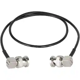 Tilta - 20" Thin Right-Angle to Right-Angle BNC SDI Cable, Black