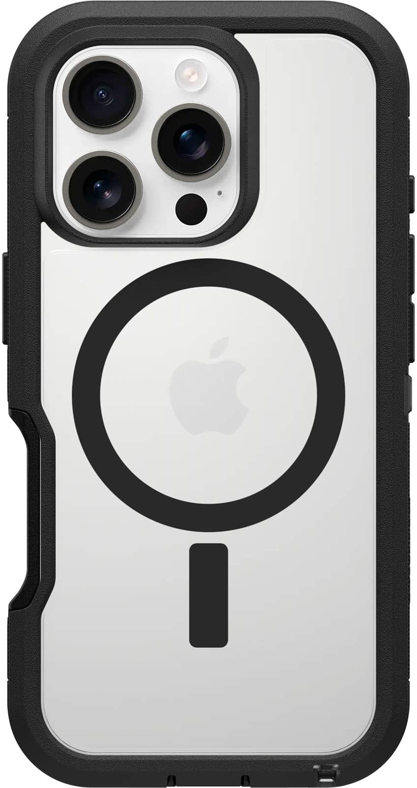 Front Zoom. OtterBox - Defender Series Pro XT Hard Shell for MagSafe for Apple iPhone 16 Pro - Black.