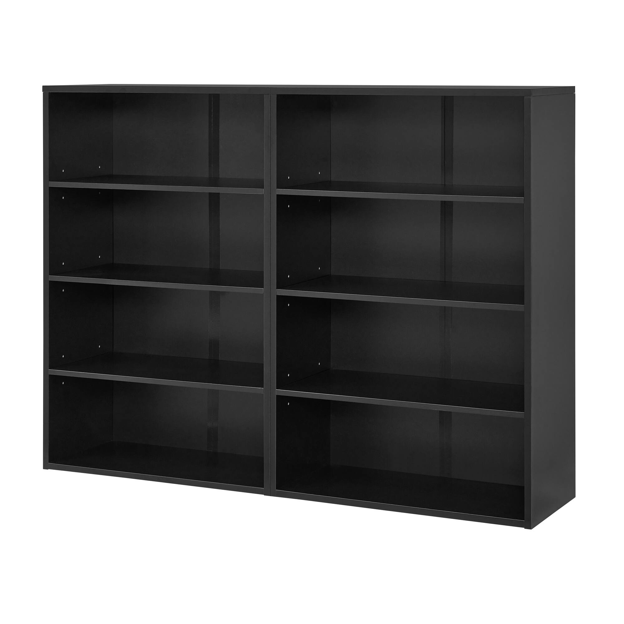 Alt View 7. APRILSOUL - 8 Layer CD DVD Storage Cabinet Adjustable Shelf Disassembles to 2 4 Layer - Black.
