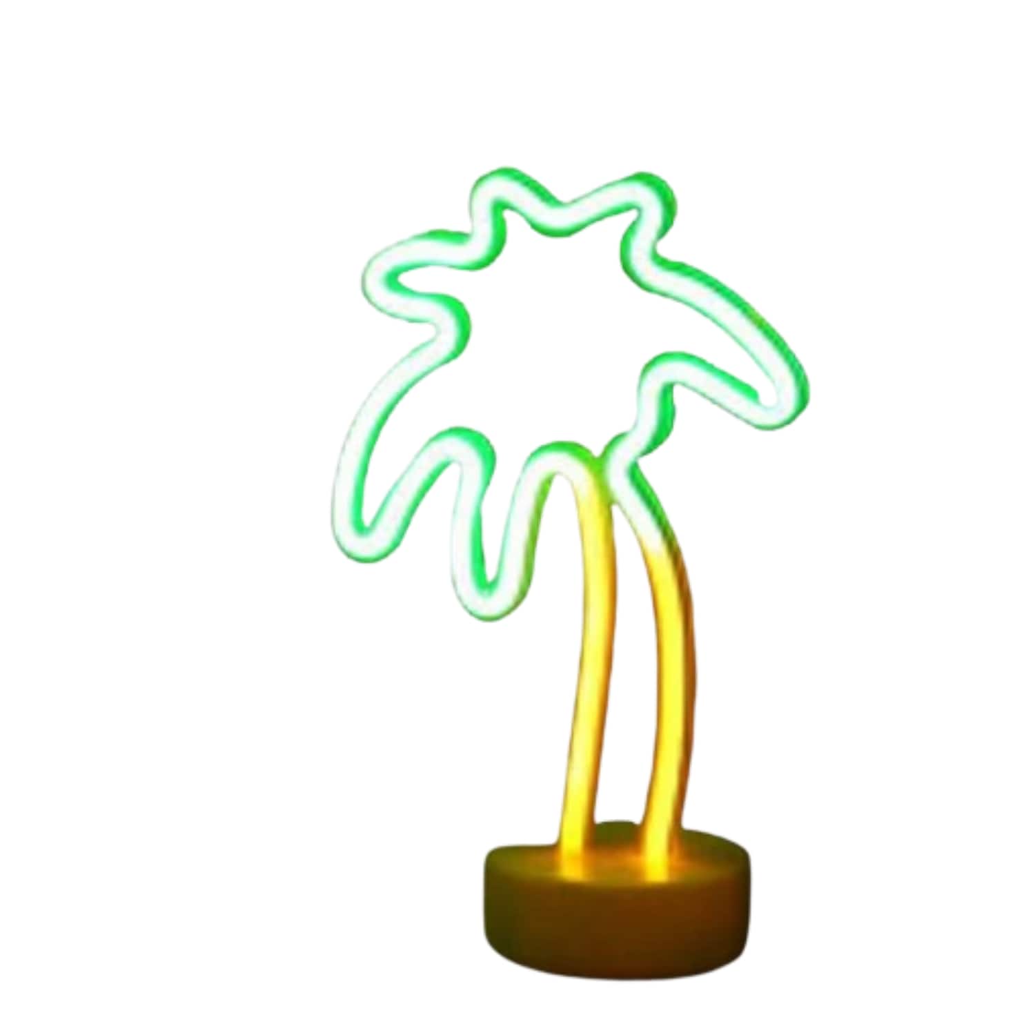 Stock Preferred - Tropical Nights Neon Deco Lights with Remote - Palm Tree