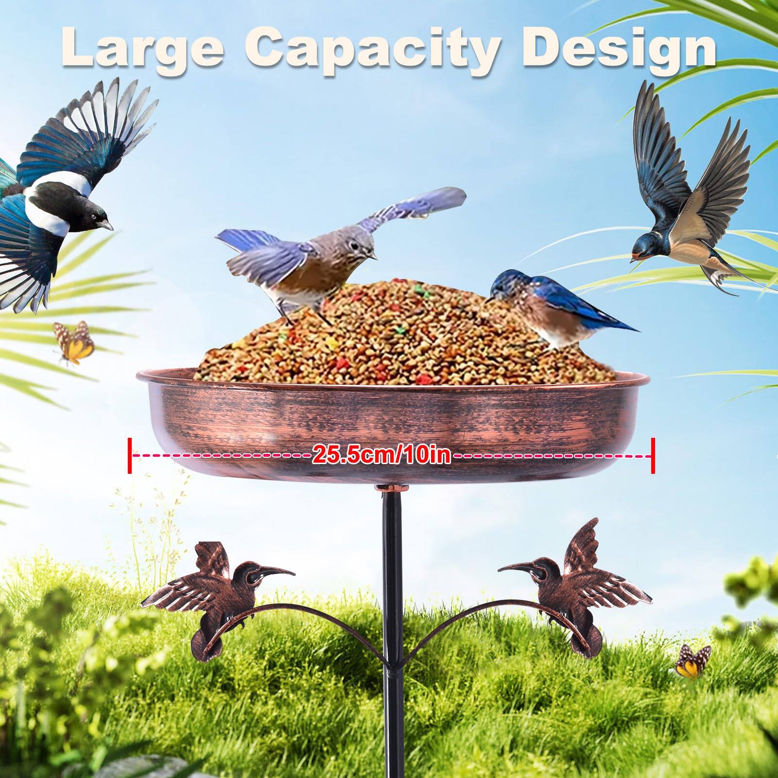 Large Capacity Design  
25.5cm/10in