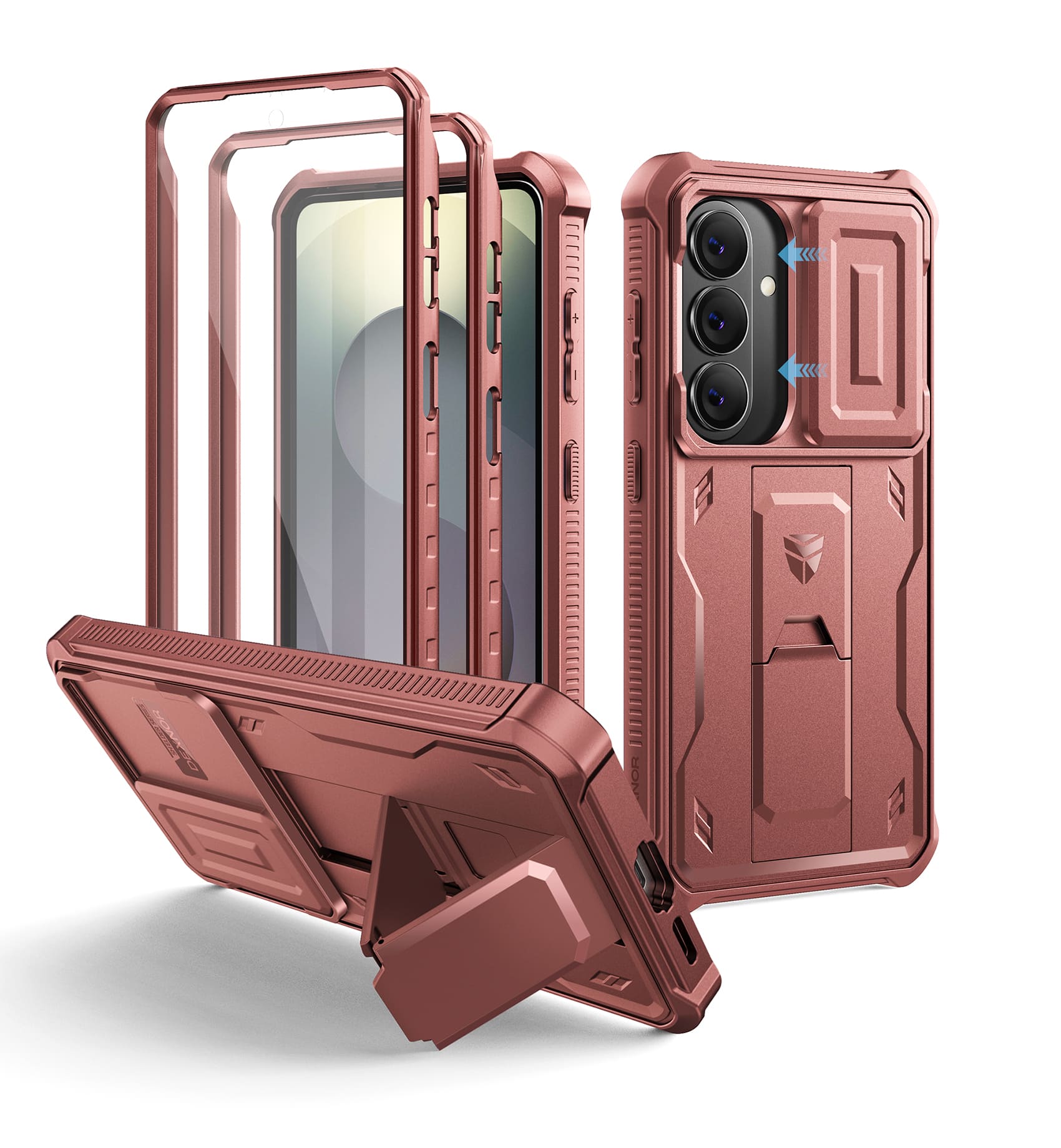 dexnor - for Samsung Galaxy S26 Case with Upgraded Slide Camera Cover & Kickstand(2026) - Maroon Red price history on PriceWatchPro
